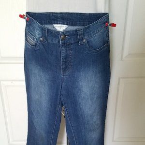 Christopher and Banks Ladies Blue Jeans Size 8P